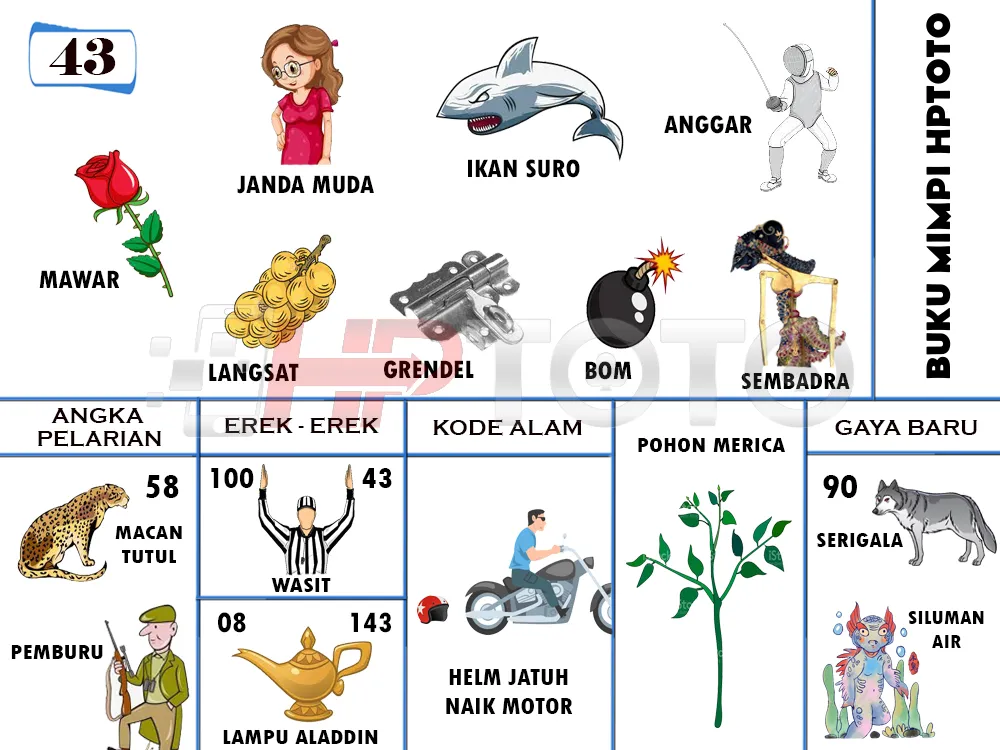 buku mimpi erek erek togel 43
